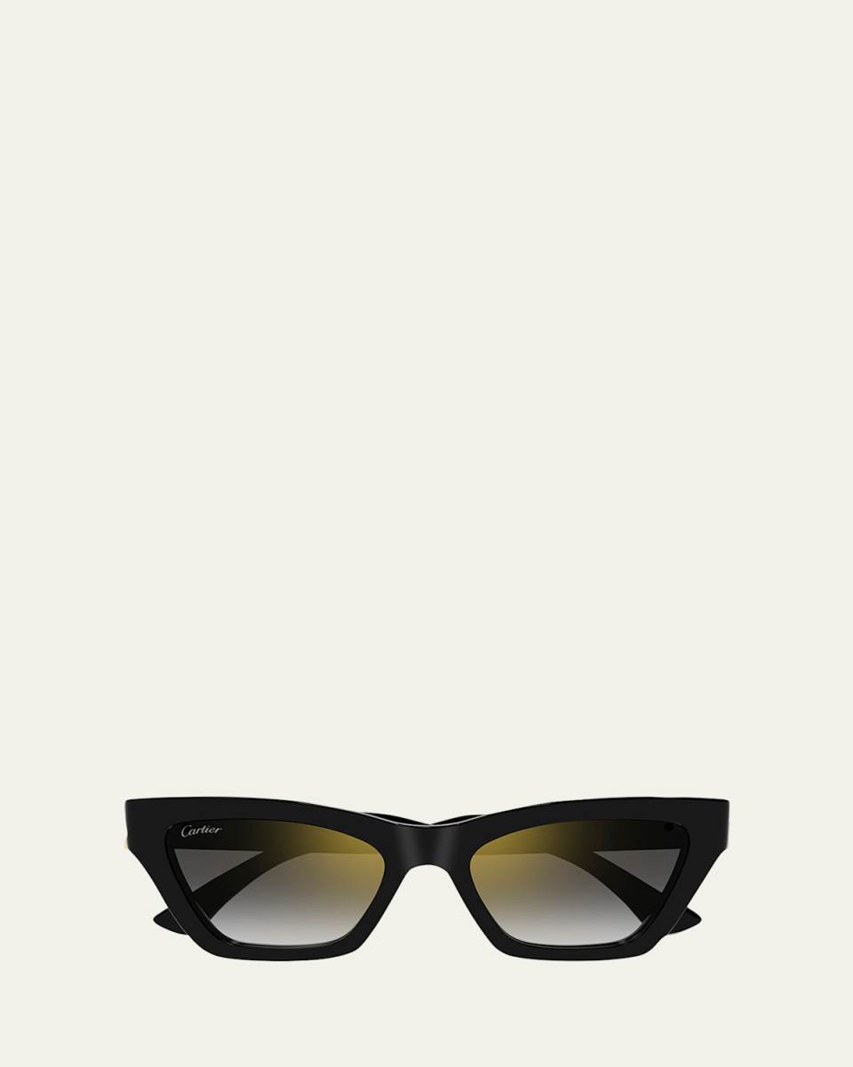 Logo Acetate Cat-Eye Sunglasses